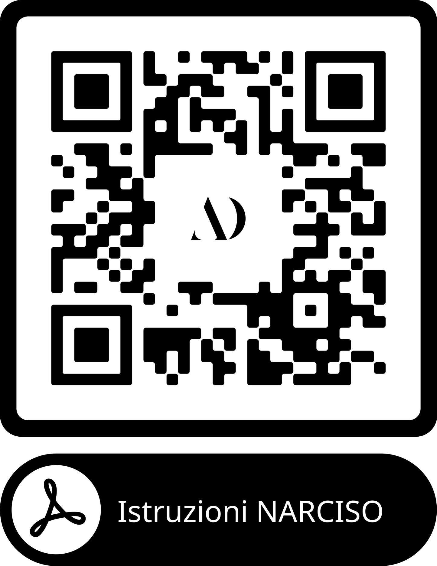 istruzioni qr code diffusore Narciso