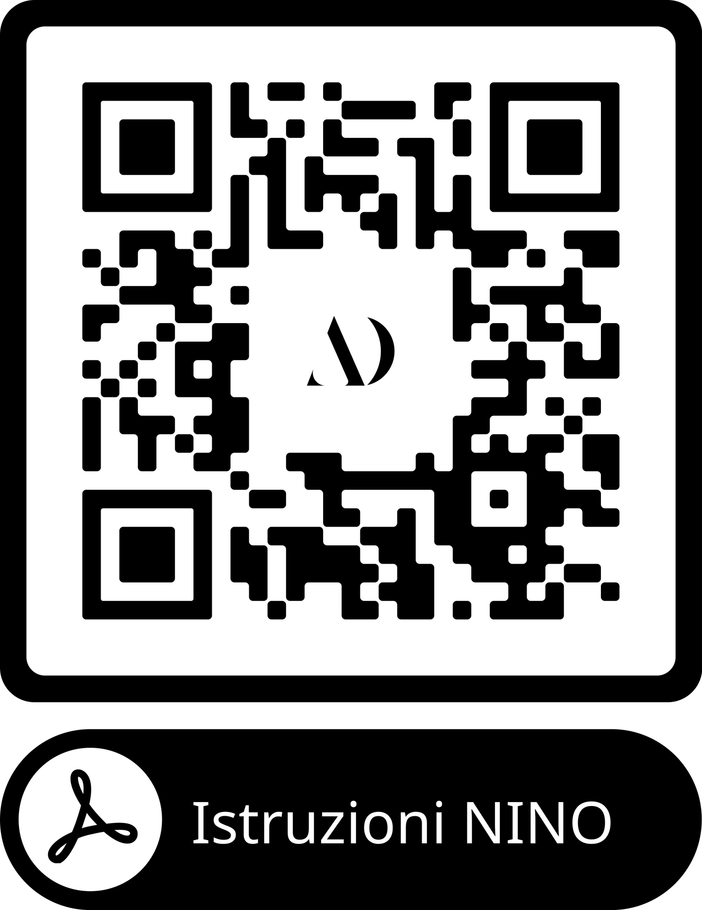 Istruzioni qr code diffusore Nino