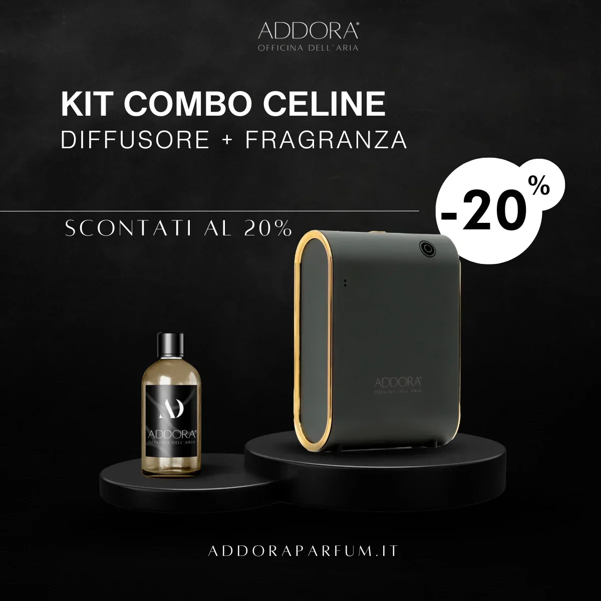 Celine - nero, bianco, kit combo