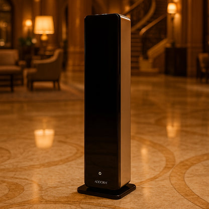 diffusore ambientato in hotel di lusso