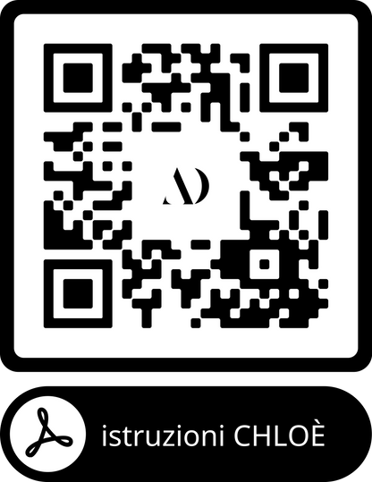 istruzioni qr code diffusore Chloè
